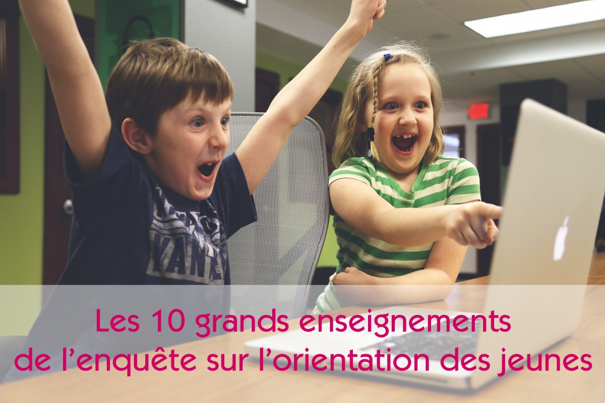 Les 10 grands enseignements de l'enquête des jeunes sur l'orientation