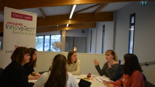 InnovaTech 2019 Centre Val-de-Loire 2019 : l'équipe bleue pour le projet Locaux Room Centre