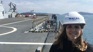 Audrey Hirschfeld (marraine Naval Group et co-DR PACA) : 