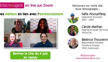 Elles bougent en Live : webinar pour profiter des témoignages de marraines et relais