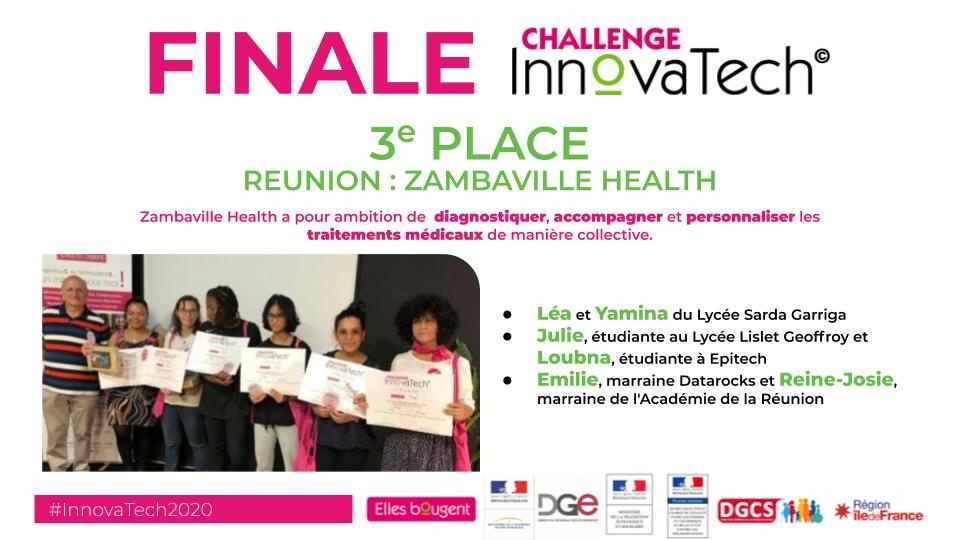 Finale du Challenge InnovaTech 2019 : Bravo à l'équipe Languedoc-Roussillon, 3e prix du Jury