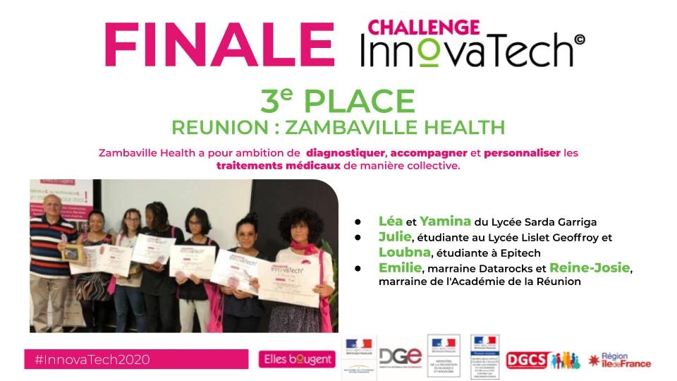 Finale du Challenge InnovaTech 2019 : Bravo à l'équipe Languedoc-Roussillon, 3e prix du Jury