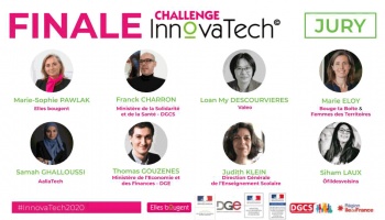 Finale InnovaTech 2019 : les membres du jury prennent place au Ministère de l'Economie et des Finances