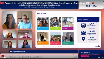 Un webinaire réussi à la découverte des métiers du bâtiment avec SPIE