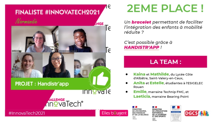 Finale du Challenge InnovaTech 2019 : Bravo à l'équipe Martinique, 2e prix du Jury