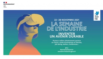 Participez à la 10e édition de la Semaine de l'industrie du 22 au 28 novembre 2021 !