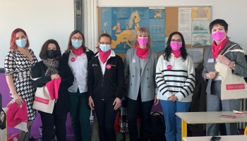 8 mars 2022 - Elles Bougent Lorraine au lycée Charles July de Saint-Avold