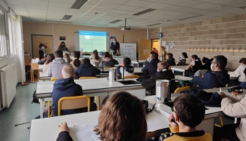 Intervention au Collége Joliot-Curie de Vivone - 9 mars 