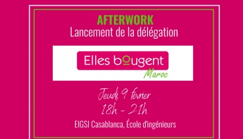 Afterwork lancement Délégation Elles Bougent Maroc