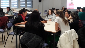 Lycée Pierre Mendès France Vitrolles- elles bougent pour l'orientation 8 décembre 