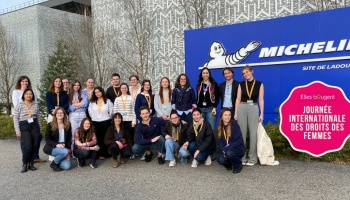 8 mars - Visite de Michelin par des étudiantes ingénieures