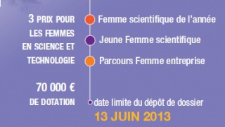 Prix Irène Joliot-Curie : lancement de l'édition 2013