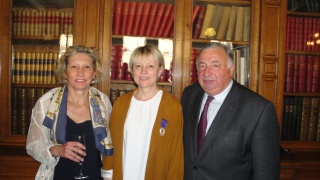 Michèle Larchez, Déléguée générale d'Elles bougent décorée de l'Ordre des Palmes académiques