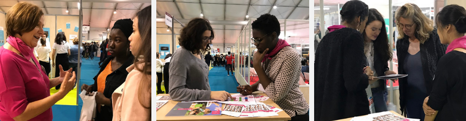 Les marraines Elles Bougent au salon des Parents 2017