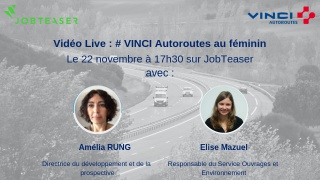 Webinair VINCI sur la mixité au sein des métiers de l’ingénieur.e