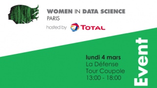 Conférence Women in Data Science avec Total dans le cadre de la Girls on the Move Week 2019 avec Elles Bougent