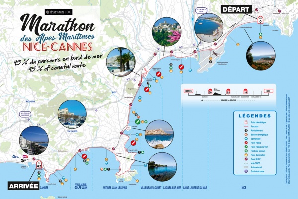 Le Marathon de Nice-Cannes avec la délégation régionale Elles Bougent PACA