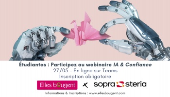 Un webinaire dédié à l'IA et à la confiance avec Sopra Steria 