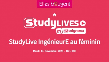 [Inscription Marraines/Relais]- Salon virtuel Studyrama IngénieurE au féminin 