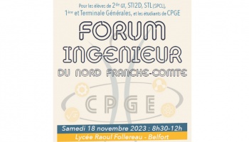 Forum Ingénieur du Nord Franche-Comté