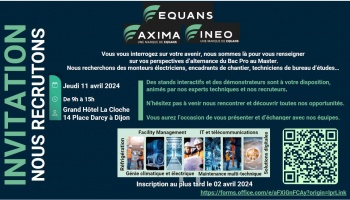 Forum recrutement Equans Axima Ineo 