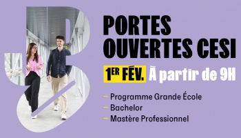 JPO CESI Ecole ingénieur·e·s & métiers techniques