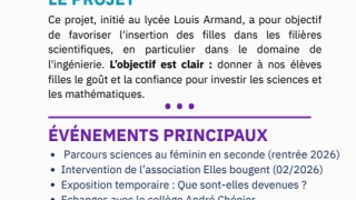 Projet Sciences au féminin
