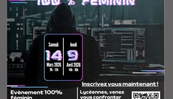 Bienvenue dans notre Escape Game 100% féminin “Erreur 404 – Hacker introuvable”.