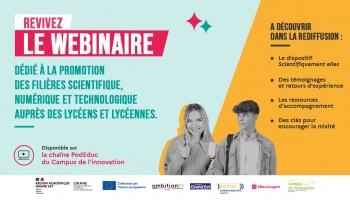 WEBINAIRE Scientifiquement Elles / DRANE